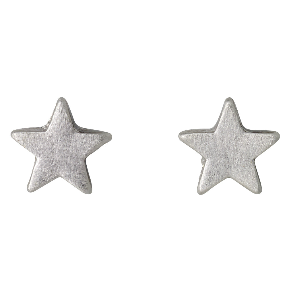 cercei in forma de stea placati cu argint 925
